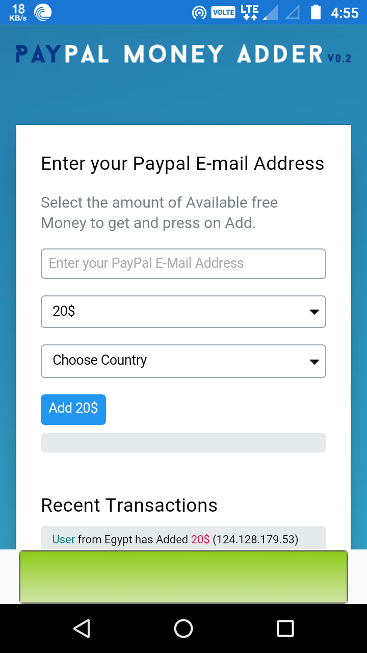 Paypal Money Download